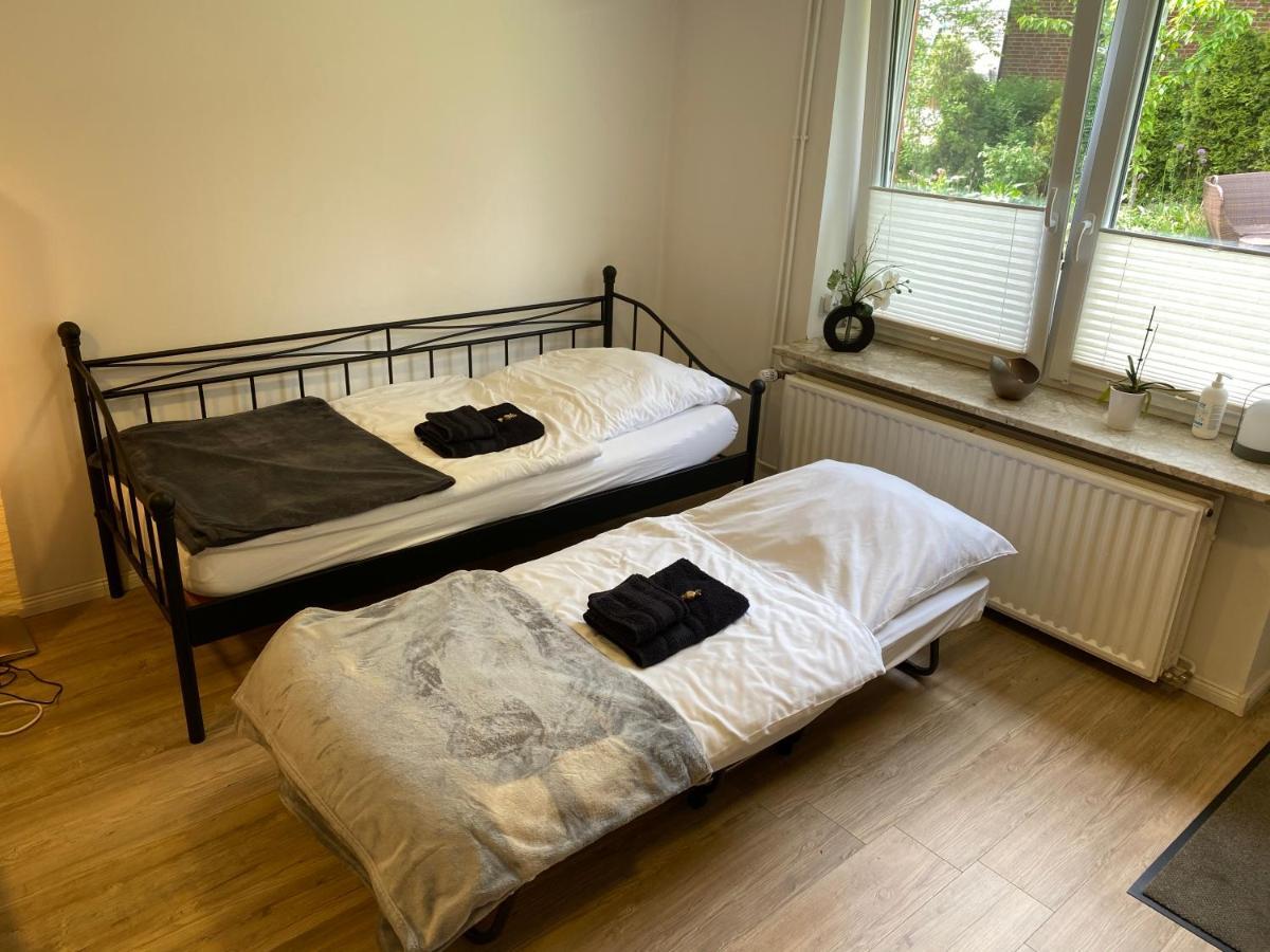 Boostedt Schoene Wohnung Mit Garten Beim Outletcenter 5 Km מראה חיצוני תמונה